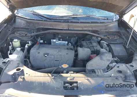 2011 Mitsubishi Outlander Es from USA, damaged, VIN JA4AS2AW3BU034386